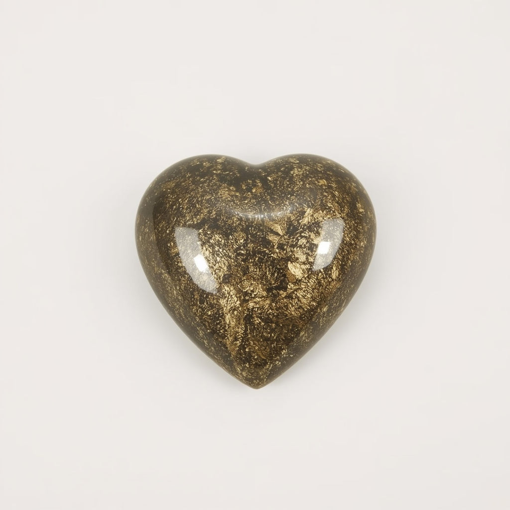 Pyrite 10PC Tiny 3x3 MM Heart Cabochon Gray Pure semi Precious Loose Gemstones