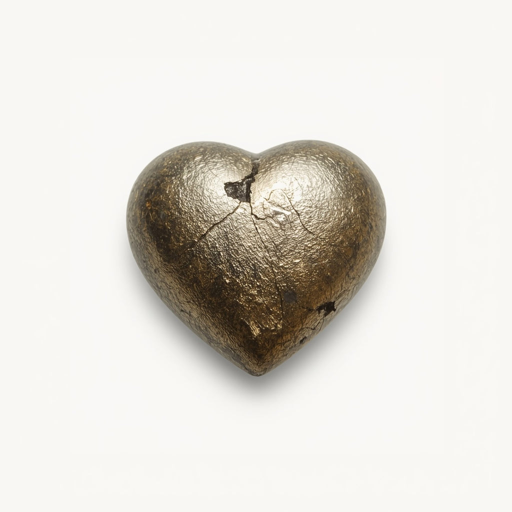 Pyrite 10PC Tiny 4x4 MM Heart Cabochon Gray Fiery semi Precious Semi Precious Gemstone