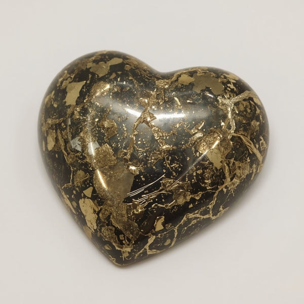 Pyrite 10PC Tiny 5x5 MM Heart Cabochon Gray Brilliant semi Precious Precious Gemstone