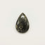 Pyrite 1PC Medium 7x10 MM Pear Cabochon Gray Pure semi Precious Loose Gems