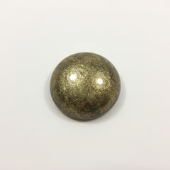 Pyrite 10PC Tiny 5x5 MM Round Cabochon Gray Fiery semi Precious Semi Precious Gemstone