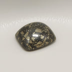 Pyrite 10PC Tiny 4x4 MM Square Cabochon Gray Natural semi Precious Loose Gemstone