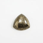 Pyrite 10PC Tiny 3x3 MM Triangle Cabochon Gray Splendid semi Precious Semi Precious Gemstone