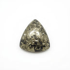 Pyrite 10PC Tiny 3x3 MM Triangle Cabochon Gray Splendid semi Precious Semi Precious Gemstone