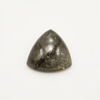 Pyrite 1PC Small 8x8 MM Triangle Cabochon Gray High-Quality semi Precious Loose Gemstones