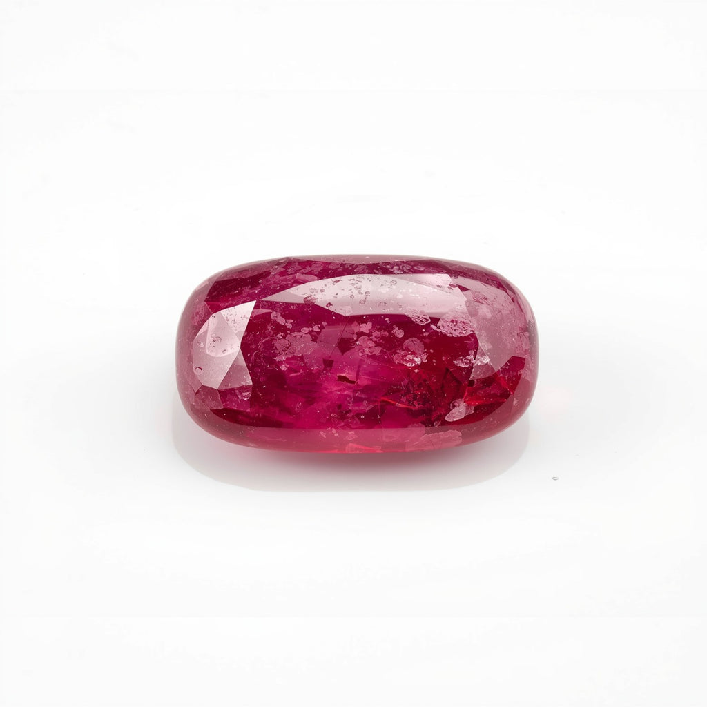 Red Jade 10PC Tiny 3x6 MM Baguette Cabochon Red Shine semi Precious Loose Gems
