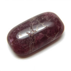 Red Jade 1PC Medium 7x14 MM Baguette Cabochon Red Genuine semi Precious Precious Gemstone