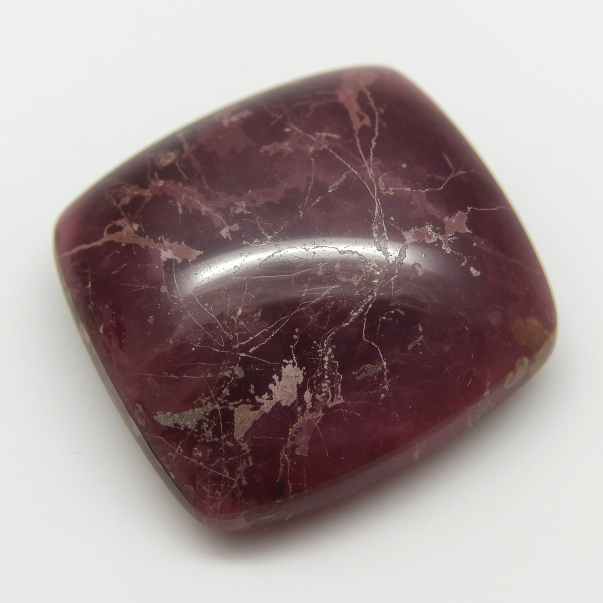 Red Jade 1PC Large 11x11 MM Cushion Cabochon Red Sparkling semi Precious Semi Precious Gemstone