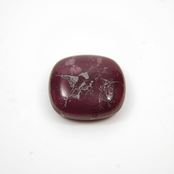 Red Jade 10PC Tiny 3x3 MM Cushion Cabochon Red Fine semi Precious Loose Gemstone