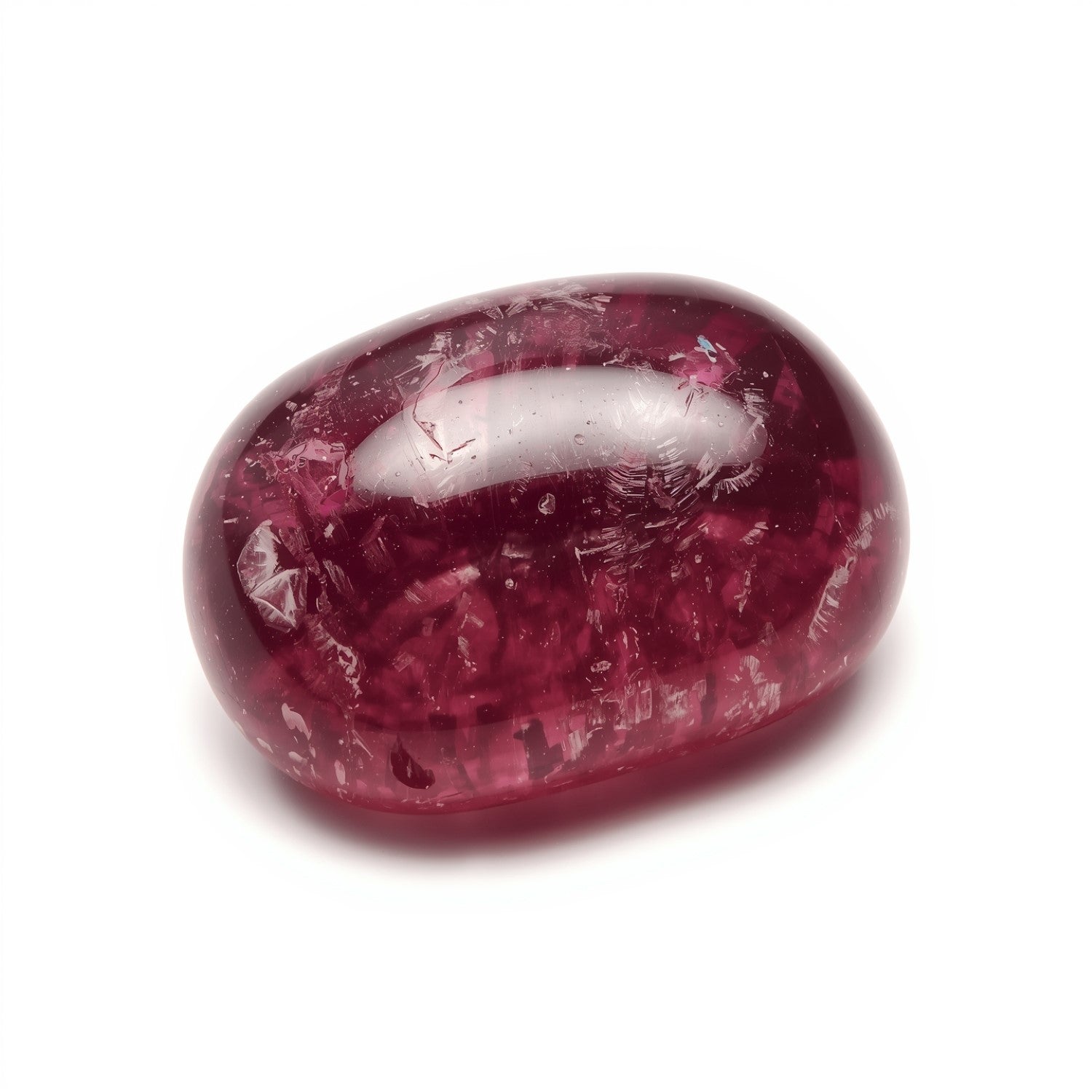 Red Jade 10PC Tiny 4x6 MM Emerald Cabochon Red Lustrous semi Precious Semi Precious Gemstone