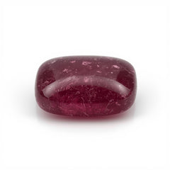 Red Jade 1PC Tiny 5x7 MM Emerald Cabochon Red Shine semi Precious Precious Gemstone