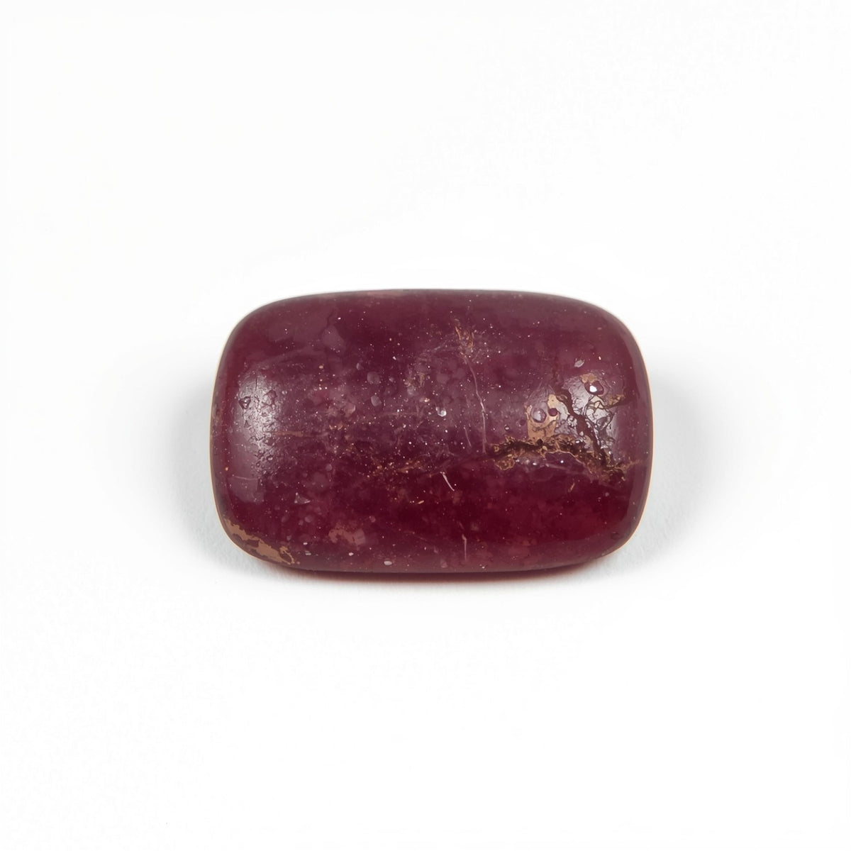 Red Jade 1PC Small 6x8 MM Emerald Cabochon Red Fine semi Precious Gems