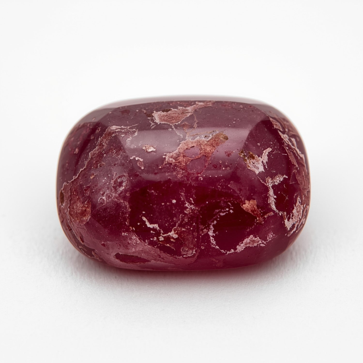 Red Jade 1PC Small 7x9 MM Emerald Cabochon Red Natural semi Precious Loose Gemstone