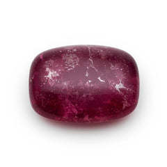 Red Jade 1PC Large 8x12 MM Emerald Cabochon Red Fiery semi Precious Gems