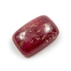 Red Jade 1PC Large 9x11 MM Emerald Cabochon Red Pure semi Precious Precious Gemstone