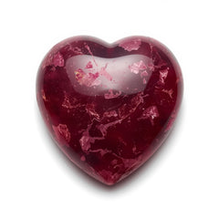 Red Jade 1PC Large 10x10 MM Heart Cabochon Red Natural semi Precious Semi Precious Gemstone