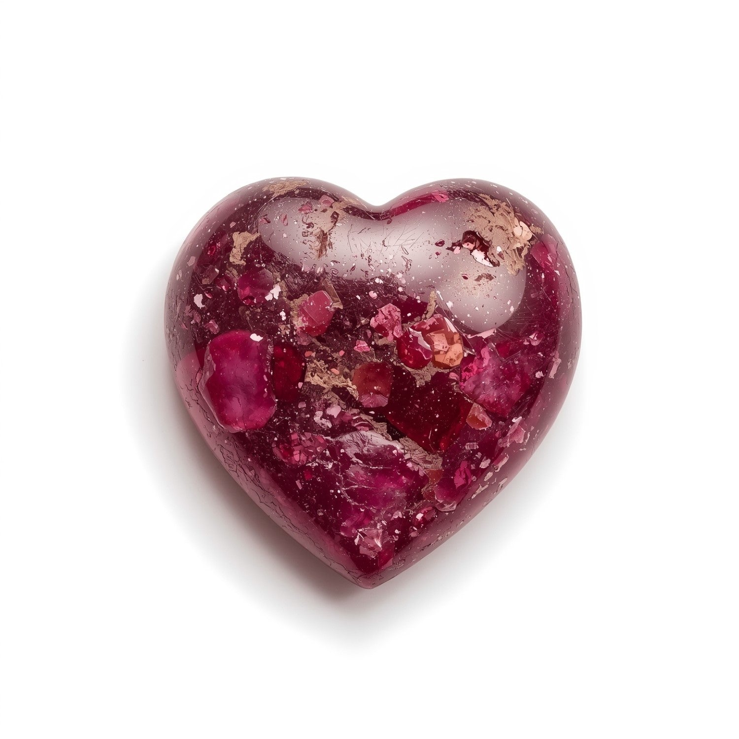 Red Jade 1PC Large 10x10 MM Heart Cabochon Red Natural semi Precious Semi Precious Gemstone