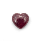 Red Jade 10PC Tiny 5x5 MM Heart Cabochon Red Luster semi Precious Precious Gemstone