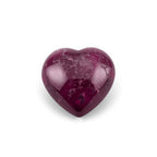 Red Jade 1PC Small 8x8 MM Heart Cabochon Red Fine semi Precious Loose Gemstone
