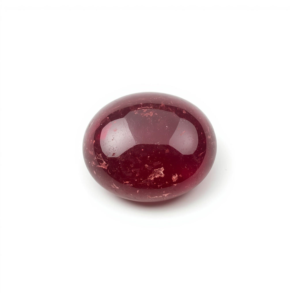Red Jade 10PC Tiny 3x5 MM Oval Cabochon Red Natural semi Precious Gems