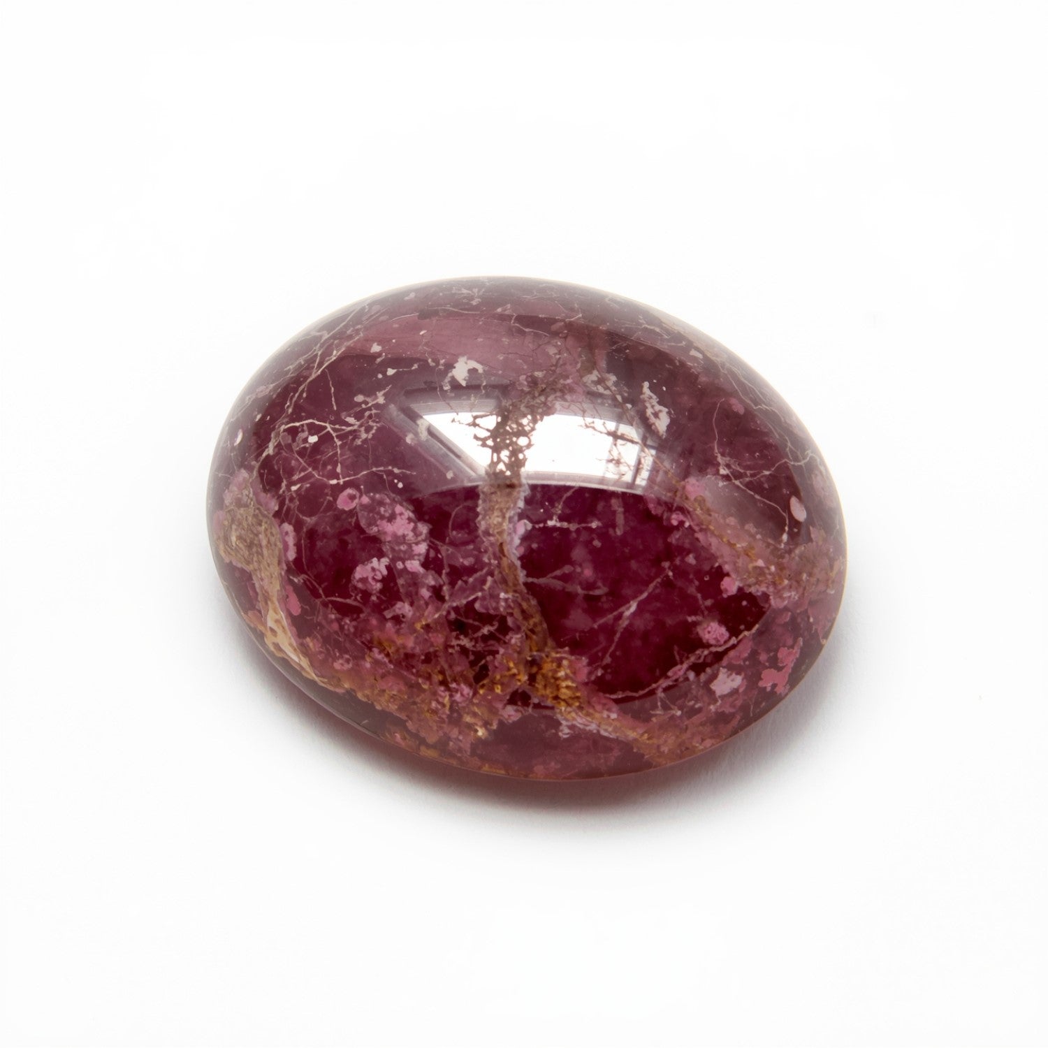 Red Jade 1PC Small 6x8 MM Oval Cabochon Red Pure semi Precious Loose Gemstones