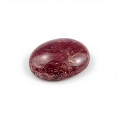 Red Jade 1PC Medium 7x10 MM Oval Cabochon Red Sparkling semi Precious Gems