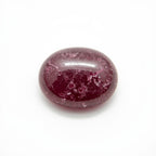 Red Jade 1PC Large 9x11 MM Oval Cabochon Red Splendid semi Precious Loose Gemstone