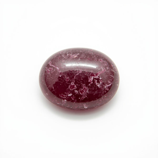 Red Jade 1PC Large 9x11 MM Oval Cabochon Red Splendid semi Precious Loose Gemstone