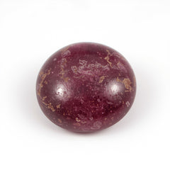 Red Jade 1PC Large 10x10 MM Round Cabochon Red High-Quality semi Precious Loose Gemstones