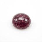 Red Jade 10PC Tiny 4x4 MM Round Cabochon Red Polished semi Precious Loose Gemstones