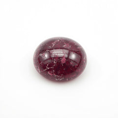 Red Jade 10PC Tiny 4x4 MM Round Cabochon Red Polished semi Precious Loose Gemstones