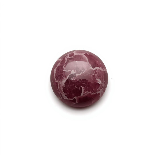 Red Jade 10PC Tiny 4x4 MM Round Cabochon Red Polished semi Precious Loose Gemstones