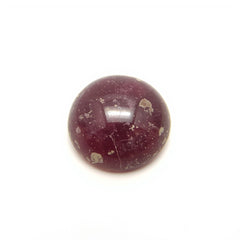 Red Jade 1PC Tiny 6x6 MM Round Cabochon Red Luster semi Precious Precious Gemstone