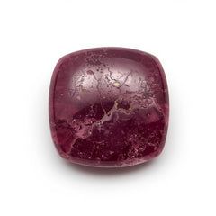 Red Jade 1PC Large 10x10 MM Square Cabochon Red Lustrous semi Precious Loose Gemstone