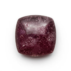 Red Jade 1PC Large 10x10 MM Square Cabochon Red Lustrous semi Precious Loose Gemstone