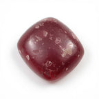 Red Jade 1PC Large 11x11 MM Square Cabochon Red Shine semi Precious Loose Gemstones