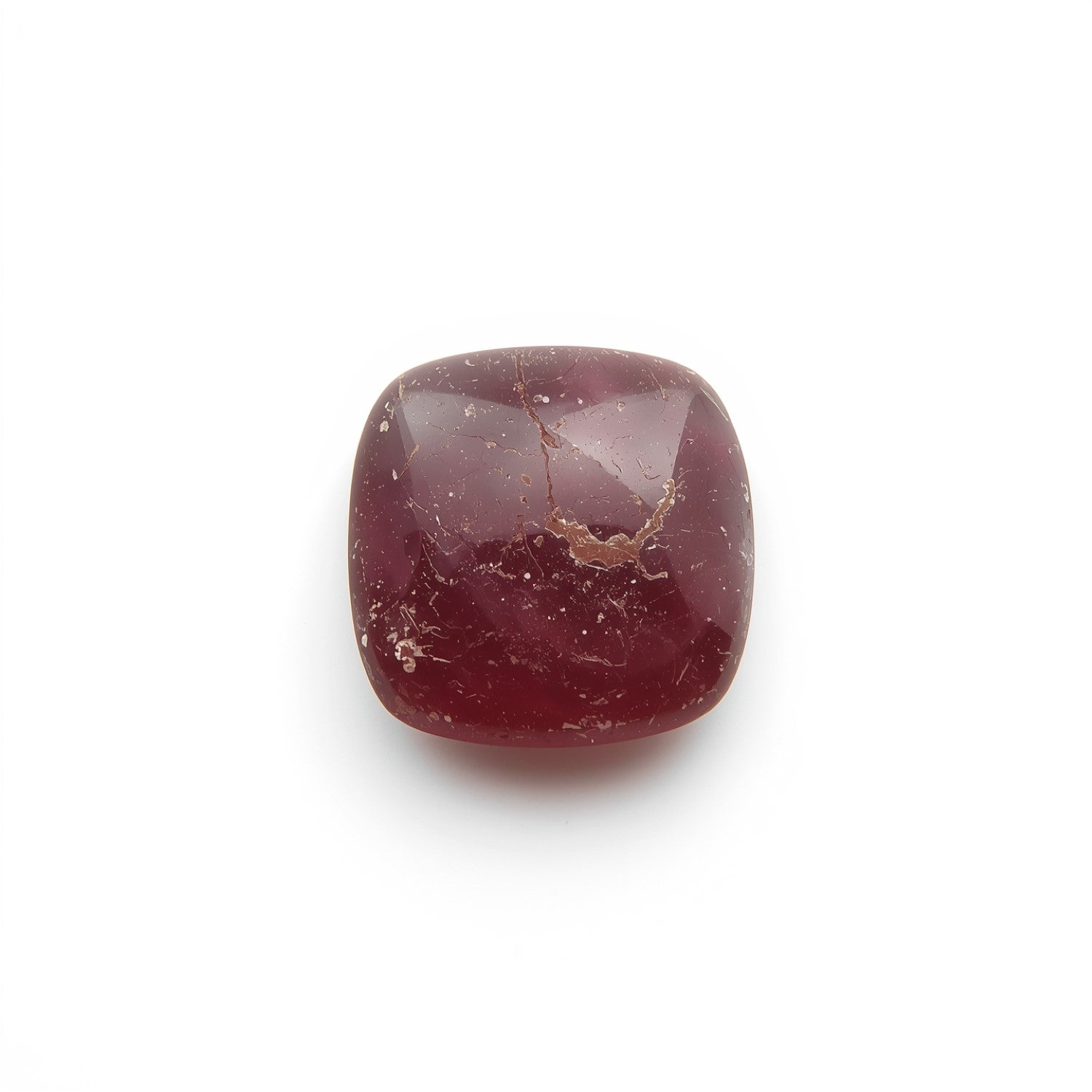 Roter Jade 1PC Medium 9x9 MM Quadrat Cabochon Roter Glanz Halbedelsteine Lose Edelsteine Zweitbild