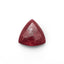 Red Jade 10PC Tiny 4x4 MM Triangle Cabochon Red High-Quality semi Precious Precious Gemstone