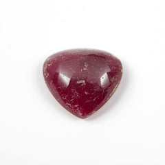 Red Jade 1PC Small 7x7 MM Triangle Cabochon Red Superior semi Precious Loose Gemstone