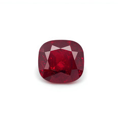 Red Jade 10PC Tiny 4x4 MM Cushion Faceted Red Brilliant Semi Precious Loose Gems