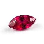 Red Jade 1PC Tiny 4x8 MM Marquise Faceted Red Genuine Semi Precious Loose Gems