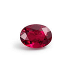 Red Jade 1PC Small 6x9 MM Oval Faceted Red Splendid Semi Precious Gems