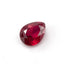 Red Jade 1PC Medium 7x10 MM Pear Faceted Red Sparkling Semi Precious Gems