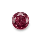 Red Jade 1PC Small 8x8 MM Round Faceted Red Luster Semi Precious Loose Gems