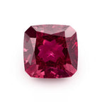 Red Jade 1PC Large 11x11 MM Square Faceted Red Fine Semi Precious Gems