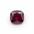 Red Jade 1PC Chunky 15x15 MM Square Faceted Red Superior Semi Precious Gems