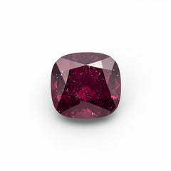 Red Jade 1PC Chunky 15x15 MM Square Faceted Red Superior Semi Precious Gems