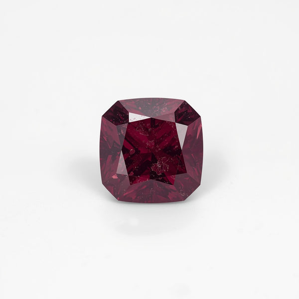 Red Jade 1PC Medium 9x9 MM Square Faceted Red Lustrous Semi Precious Loose Gemstone