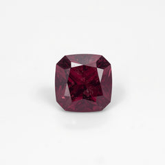 Red Jade 1PC Medium 9x9 MM Square Faceted Red Lustrous Semi Precious Loose Gemstone