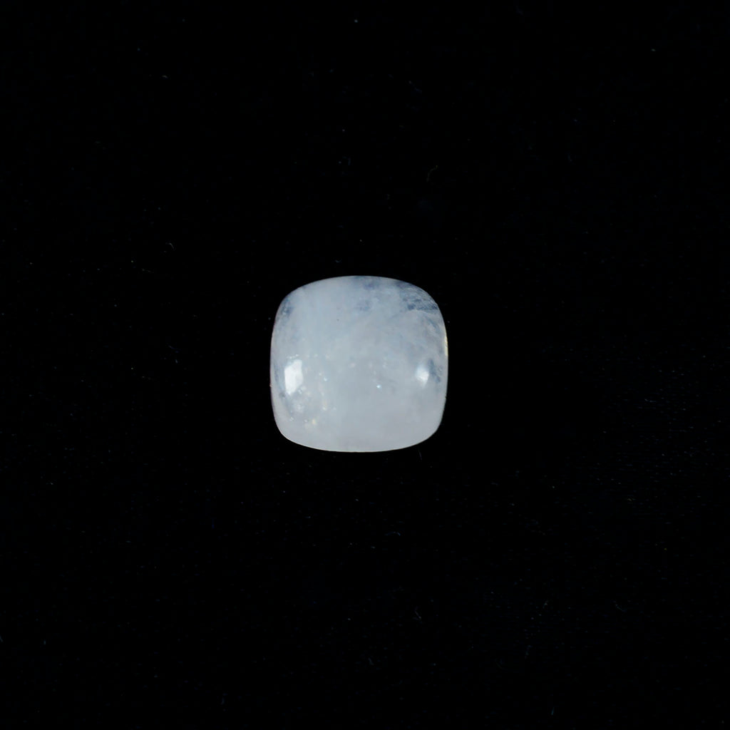 Rainbow Moonstone 10PC Tiny 3x3 MM Cushion Cabochon White Pure semi Precious Precious Gemstone